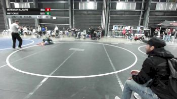 98 lbs 3rd Place - Jeremiah Alfaro, Rkda vs Rey Cruz, Matador Wrestling Club