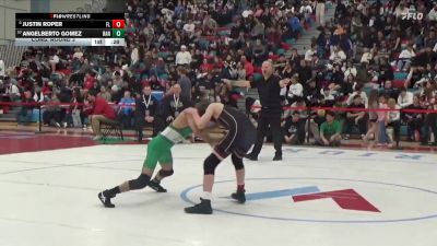 106 lbs Cons. Round 3 - Angelberto Gomez, Rancho vs Justin Roper, Faith Lutheran