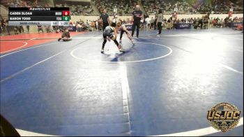 52 lbs Semifinal - Caden Sloan, Morrison Takedown Club vs Baron Todd, Texas Elite Wrestling