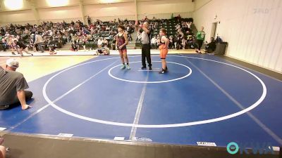 130-140 lbs Rr Rnd 2 - Jason Cantrell, Roland Youth League Wrestling vs Jalen Brown, Spartan Wrestling Fort Smith