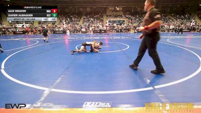55 lbs Round Of 32 - Jace Weaver, Moen Wrestling Academy vs Xavier Almaguer, Victory Wrestling - Central WA