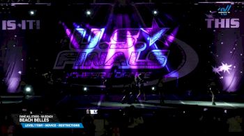 FAME All Stars - VA Beach - BEACH BELLES [2025 L1 Tiny - Novice - Restrictions Day 1] 2025 The U.S. Finals Virginia Beach