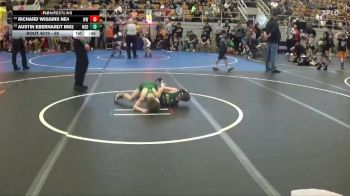 58 lbs Champ. Round 1 - Richard Wiggins NE4, Westshore Wrestling vs Austin Eberhardt NW2, MED1