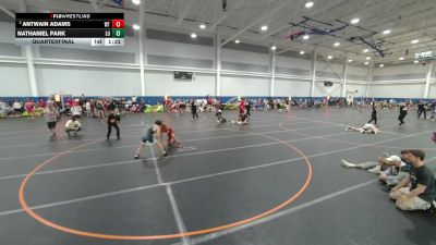 144 lbs Quarterfinal - Antwain Adams, Unattached vs Nathaniel Park, Level Up