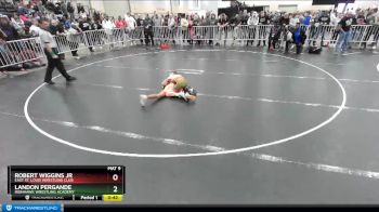 86 lbs Cons. Round 1 - Robert Wiggins Jr, East St. Louis Wrestling Club vs Landon Pergande, Ironhawk Wrestling Academy