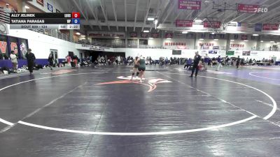 124 lbs Cons. Round 4 - Tatiana Paragas, William Penn vs Ally Jelinek, Lindenwood University