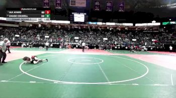 85 lbs Champ. Round 2 - Jax Ayars, MIRA vs Chase Colwell, GGBA