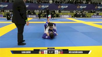 Inés Castaño García vs Iliana Quénée 2026 European Jiu-Jitsu IBJJF Championship