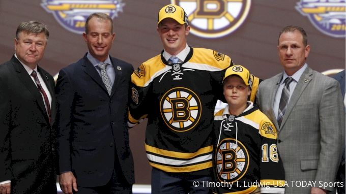 Trent Frederic Leaves Wisconsin For Boston Bruins - FloHockey