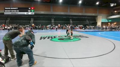 35-38 lbs Round 3 - Mickey Ritter Jr., Fallon Outlaws WC vs Travis Burnett, Fernley WC