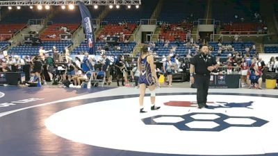 125 lbs Champ. Rd Of 128 - Bella Estrada, Minnesota vs Sloane Abbey, Nebraska