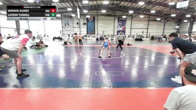 95 lbs Rr Rnd 3 - Hudson Juarez, Ragin Raisins Concord ES vs Layson Tunnell, Team RJN