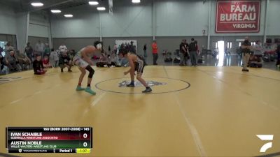 145 lbs Cons. Round 5 - Ivan Schaible, Guerrilla Wrestling Associatio vs Austin Noble, Willie Walters Wrestling Club