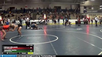 125 lbs Cons. Round 2 - Cecilia Williams, Non-Affiliated vs Trennen Smith, Non-Affiliated