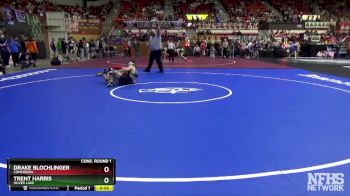 4A 150 lbs Cons. Round 1 - Trent Harris, Silver Lake vs Drake Blochlinger, Concordia