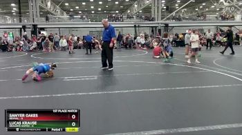 56 lbs Placement (4 Team) - Sawyer Oakes, Revival vs Lucas Krause, Dragons United