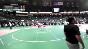 146 lbs Cons. Round 7 - Drew Grogan, Unattached vs Christopher Davidson, MDA3