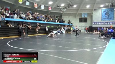 JV-12 lbs Round 3 - Elliott Rogers, Marion vs Austin Buckman, Independence