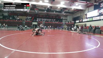 285 lbs Champ. Round 1 - Kevin Zimmer, SIUE vs Kaden Darwin, Little Rock