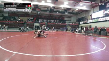 285 lbs Champ. Round 1 - Kevin Zimmer, SIUE vs Kaden Darwin, Little Rock