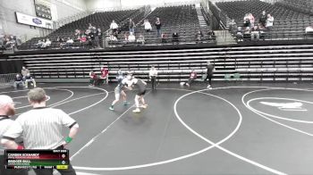 160 lbs 5th Place Match - Camden Eckhardt, Maple Mountain High School vs Bridger Bull, Layton High School