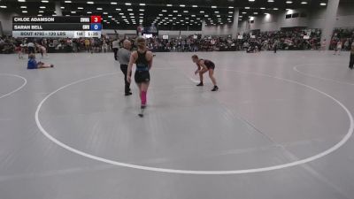 120 lbs Champ. Rd Of 64 - Sarah Bell, Gomez Wrestling RTC vs Chloe Adamson, Sebolt Women Wrestling Academy