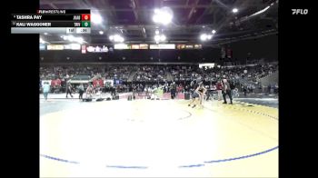 130 lbs Cons. Round 6 - Tashra Pay, Juab vs Kali Waggoner, Tri-Valley