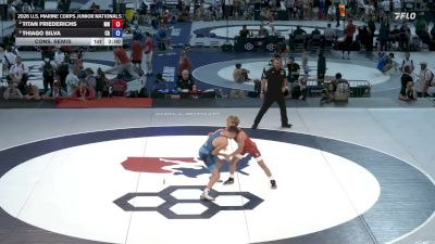 126 lbs Cons. Semis - Titan Friederichs, Minnesota vs Thiago Silva, California