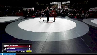 106 lbs Round 2 (16 Team) - Brandon Corona, KCWA vs Cayden Spiers, REWA