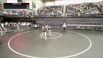 3A 170 lbs Champ. Round 1 - Boydee Gravatt, Union vs Isabela Bates, Grantsville