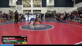 152 lbs Cons. Round 2 - Luciano Benenati, Aliso Niguel vs Hercules Windrath, Fountain Valley