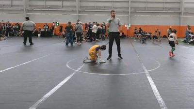 56 lbs Round 3 (4 Team) - Lucio Angie, Notre Dame Lions vs Liam Brosius, Silo WC