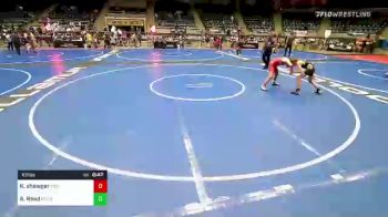 101 lbs Consi Of 8 #2 - Kane Shawger, East Coast Bandits vs Alex Reed, Brushy Wrestling Club