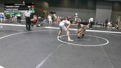 125 lbs Cons. Round 3 - Aaron Gomez, Avila vs Demario Curry, Waldorf (Iowa)