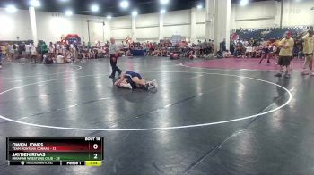 157 lbs Round 4 (10 Team) - Owen Jones, Team Montana Conrad vs Jayden Rivas, Miramar Wrestling Club