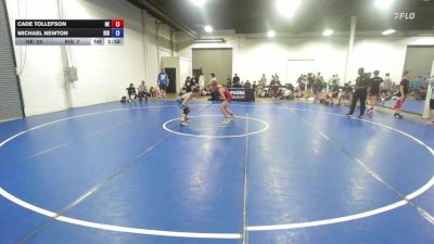 110 lbs Cade Tollefson, Nebraska vs Michael Newton, Rhode Island Blue