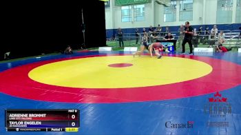 65kg Round 3 - Adrienne Brommit, Lake City Falcons vs Taylor Engelen, Jr Marauders