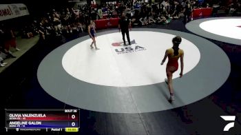 115 lbs Placement Matches (16 Team) - Alexis Dillard, OCWA-FR vs Sophia Darer, BAWA-FR