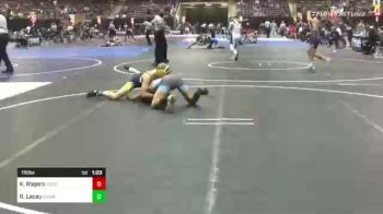 116 lbs Round Of 64 - Kody Rogers, Norcal All Stars vs Robert Lacey, Cowboy Mat Club