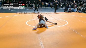 5A 105 lbs Champ. Round 1 - Scarlet Hillis, Melissa vs Alexis Avalos, Comal Smithson Valley