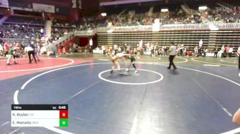 78 lbs Consi Of 8 #2 - Kannin Boylen, Top Of The Rock WC vs Easton Mamalis, Green River Grapplers