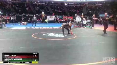 138-2A Quarterfinal - Brandon Vannest, Mancos vs Mario Ortiz, Sedgwick County/Fleming