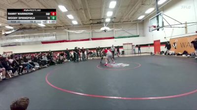 285 lbs Round 5 (6 Team) - Woody Springfield, Tongue River vs Danny Warington, Rawlins