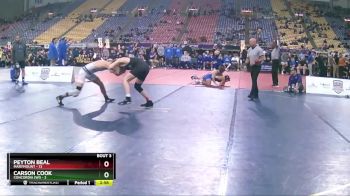 157 lbs Quarterfinals (8 Team) - Carson Cook, Concordia (WI) vs Peyton Beal, Marymount