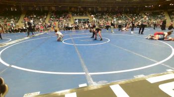 96 lbs Rr Rnd 1 - Rayna Reyes, Sperry Wrestling Club vs Nevaeh Davis, Black Fox Wrestling Club