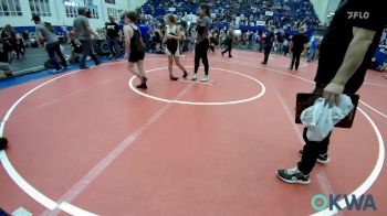 90 lbs Semifinal - Kyzer Rochelle, MCTC vs Abby Listeerman, Perkins