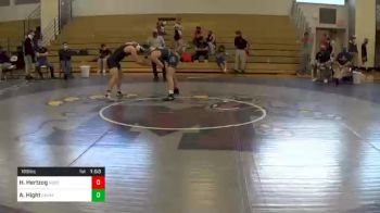 189 lbs Quarterfinal - Hunter Hertzog, Northern vs Aiden Hight, Chambersburg