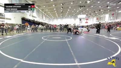 120 lbs Champ. Round 2 - Jose Negron, Camden Youth Wrestling vs Bladge Letlough, Journeymen Wrestling Club