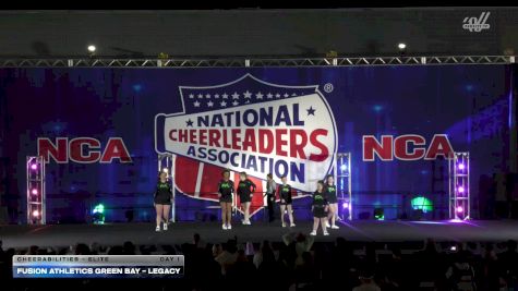 Fusion Athletics Green Bay - Legacy [2026 CheerABILITIES - Elite Day 1] 2026 NCA Milwaukee Classic