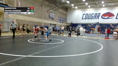 120-126 lbs Round 4 - Demothi Ryan, HotShots vs Treyson Crossman, Oregon Wrestling National Team